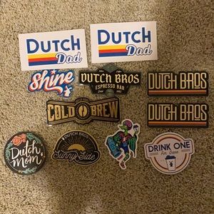 Dutch Bros sticker bundle (final)